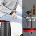 ⁦كرسي رحلات قابل للطي خفيف الوزن مع حامل أكواب جانبي⁩ - الصورة ⁦5⁩