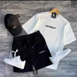 ⁦ترنج شورت White-Off رجالي بخامة ميلتون ليرا مبرد⁩ - الصورة ⁦2⁩